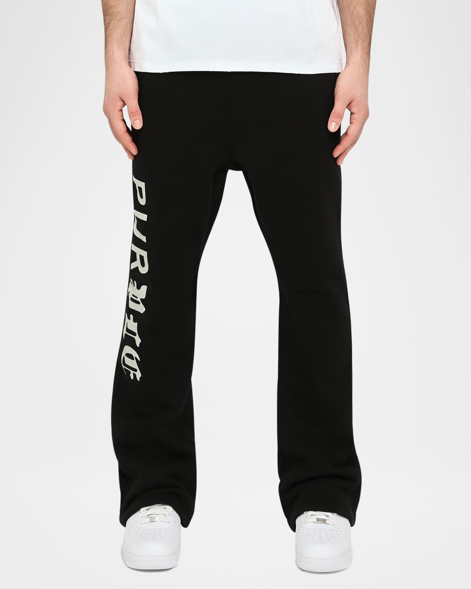 Men's Fleece Flared Pants Product Image