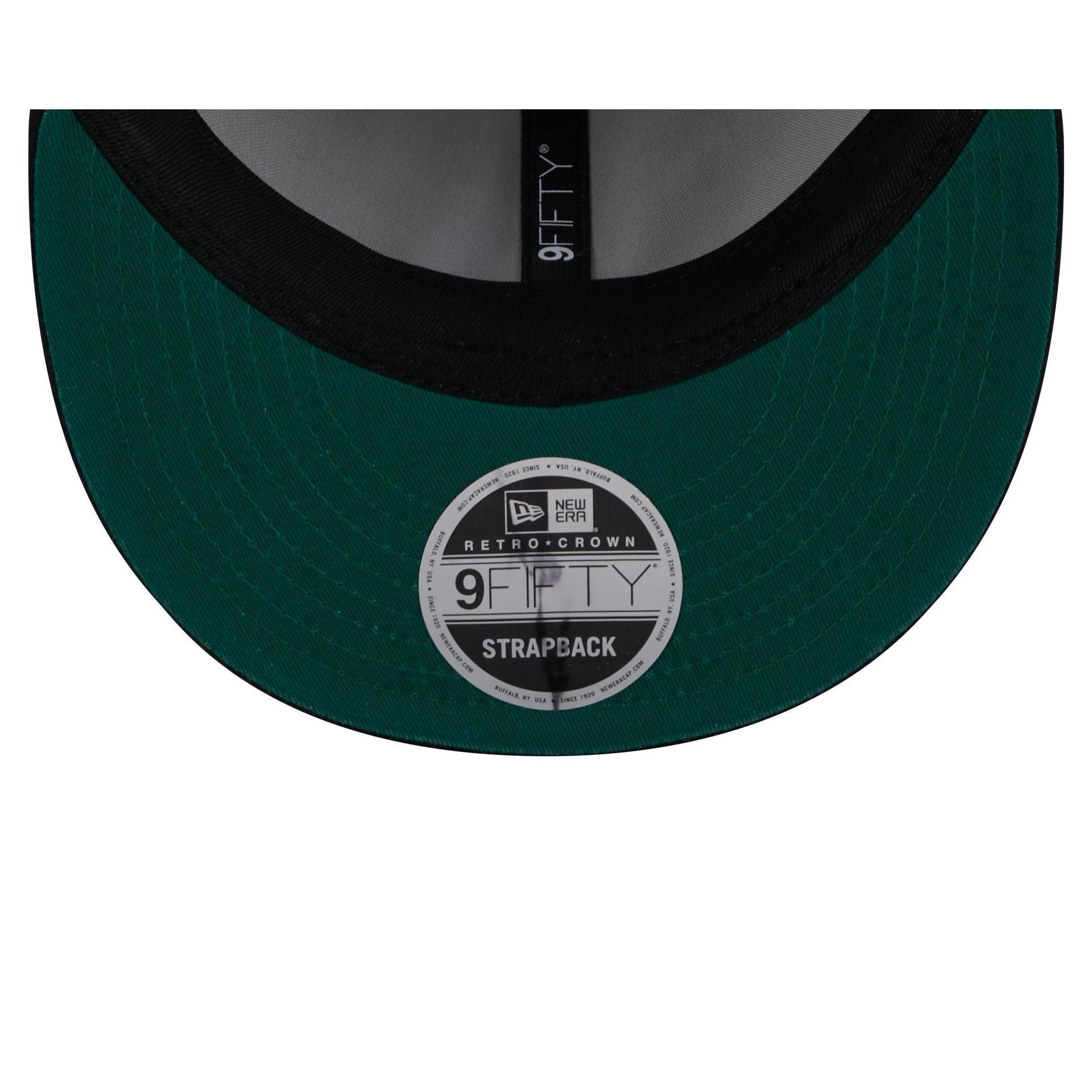 Birmingham Black Barons Tri Color Retro Crown 9FIFTY Snapback Hat Male Product Image