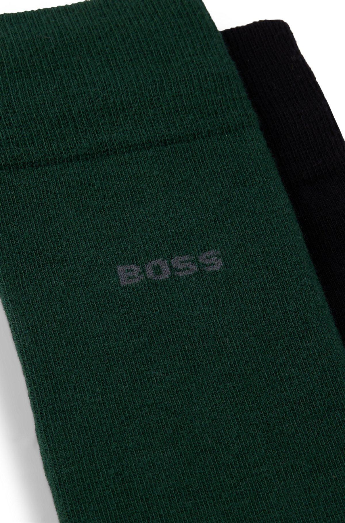 Two-pack of cotton-blend regular-length socks Product Image
