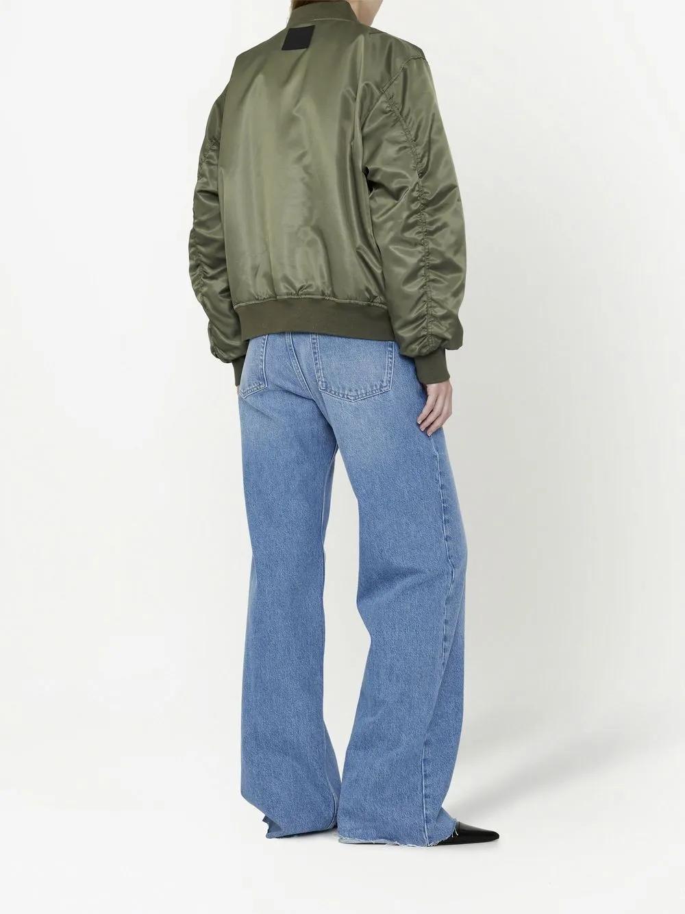 Leon satin bomber jacket Product Image