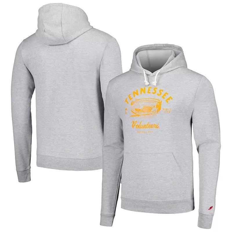 Men's League Collegiate Wear Heather Gray Tennessee Volunteers Stadium Essential Pullover Hoodie, Size: 3XL, Grey Product Image