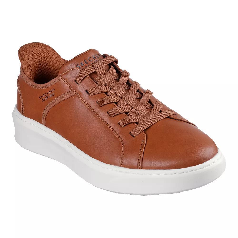 Skechers Hands Free Slip-ins® Court Break Double Vented Men's Shoes, Size: 11.5 XW, Red Product Image