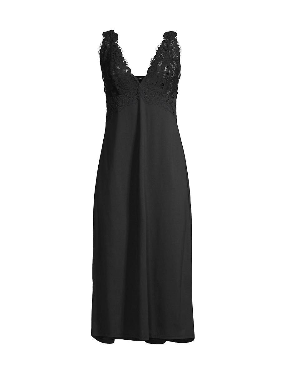 Womens Beaded Squareneck Draped Midi-Dress Product Image