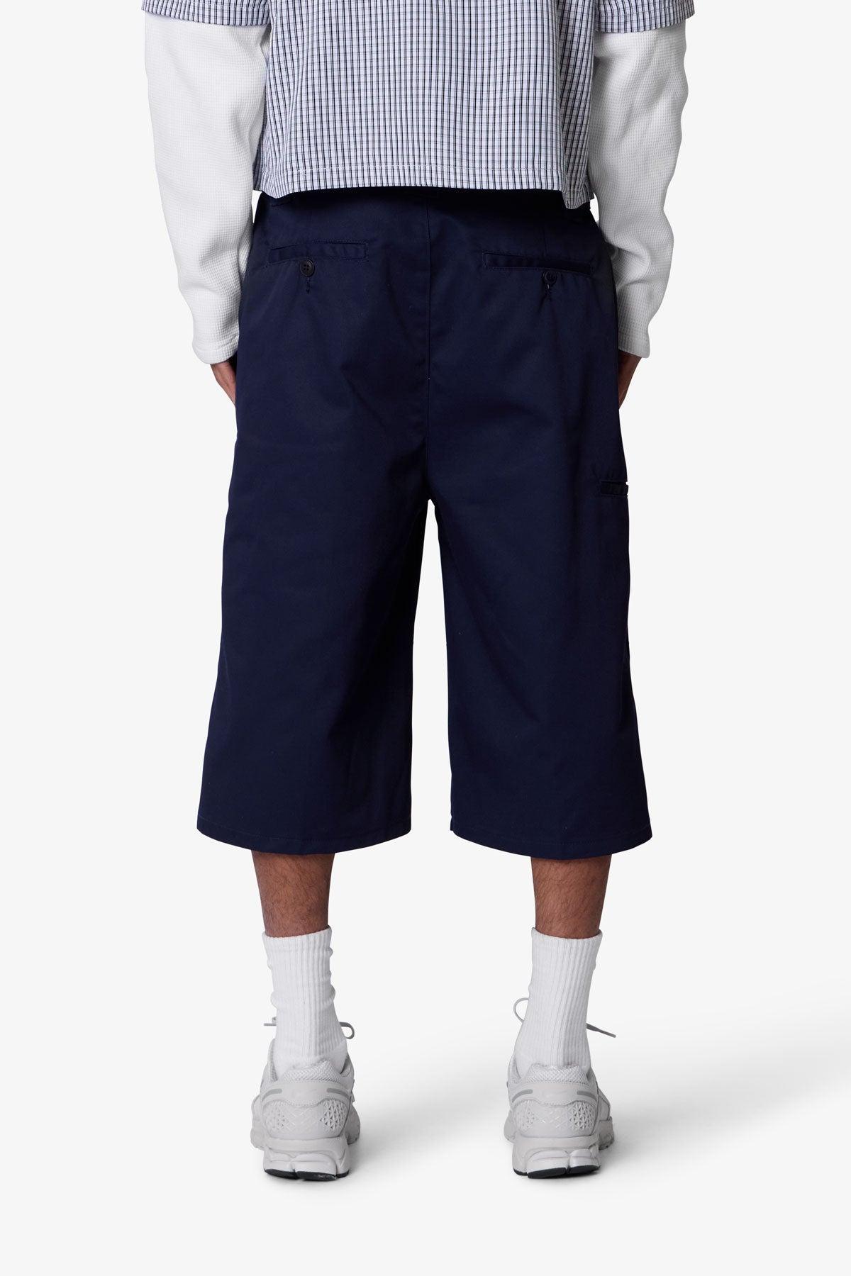 Ultra Baggy Work Shorts - Dark Navy Product Image