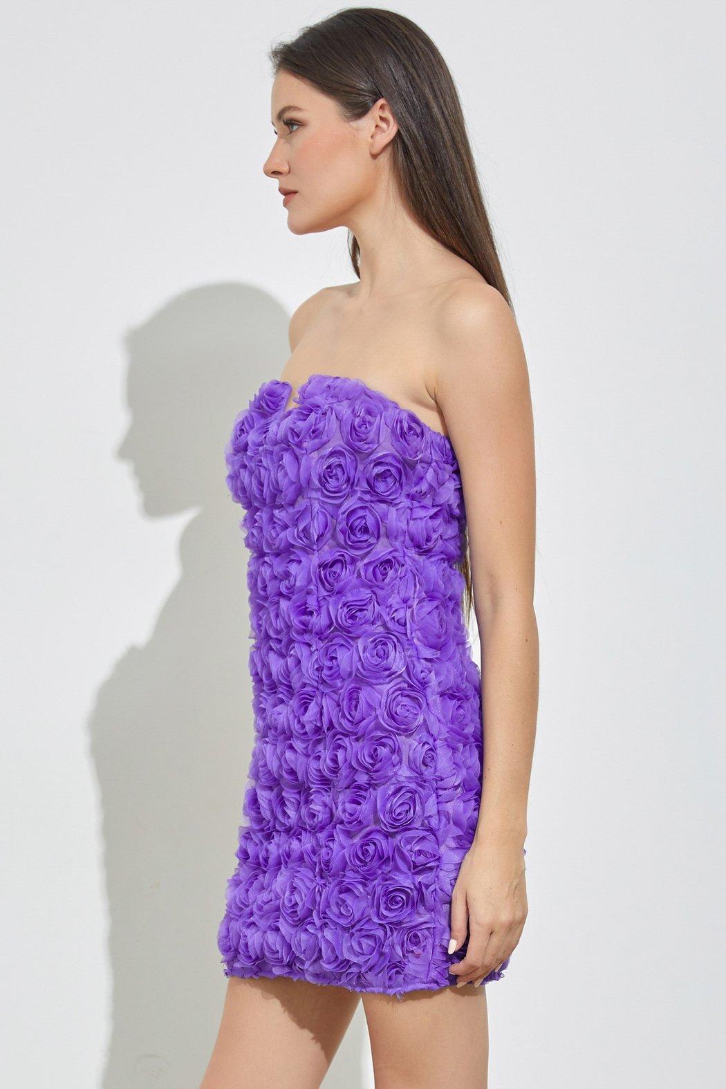 All-Over Flower Dress Product Image