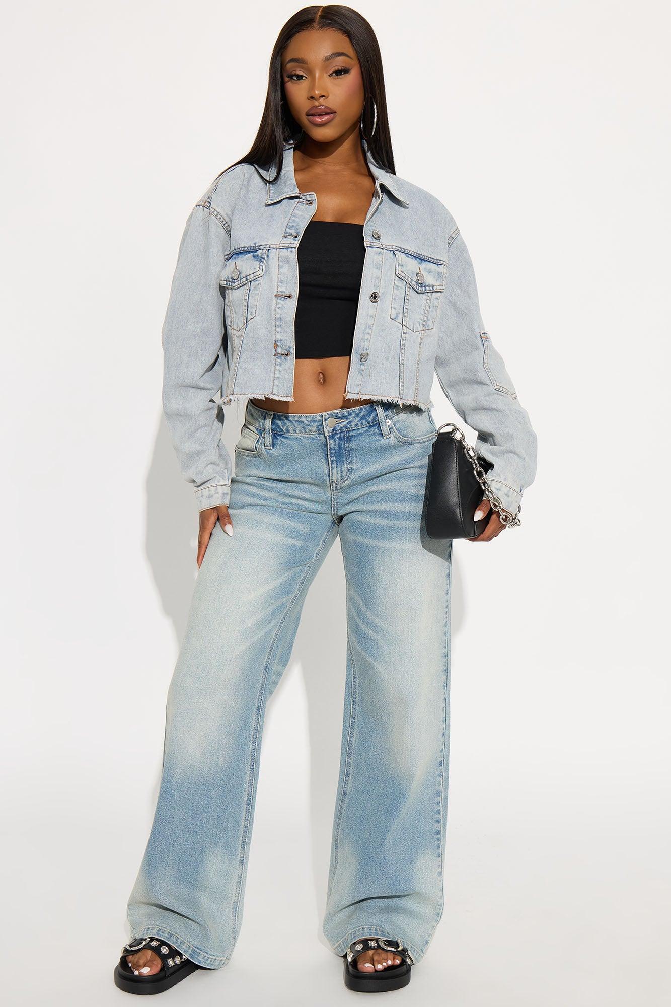 Best You Had Denim Trucker Jacket - Light Wash Product Image
