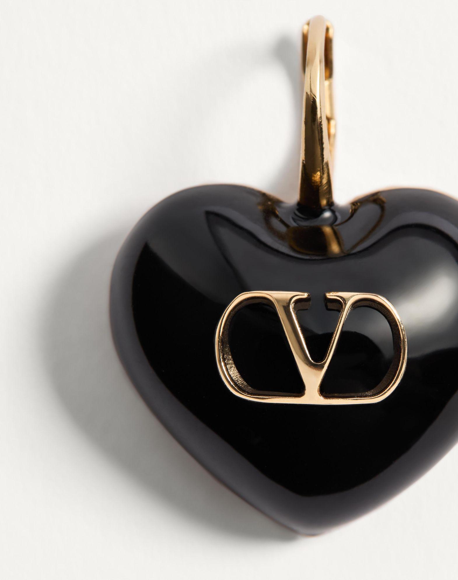 Coeur Royal Earrings In Metal And Enamel Product Image
