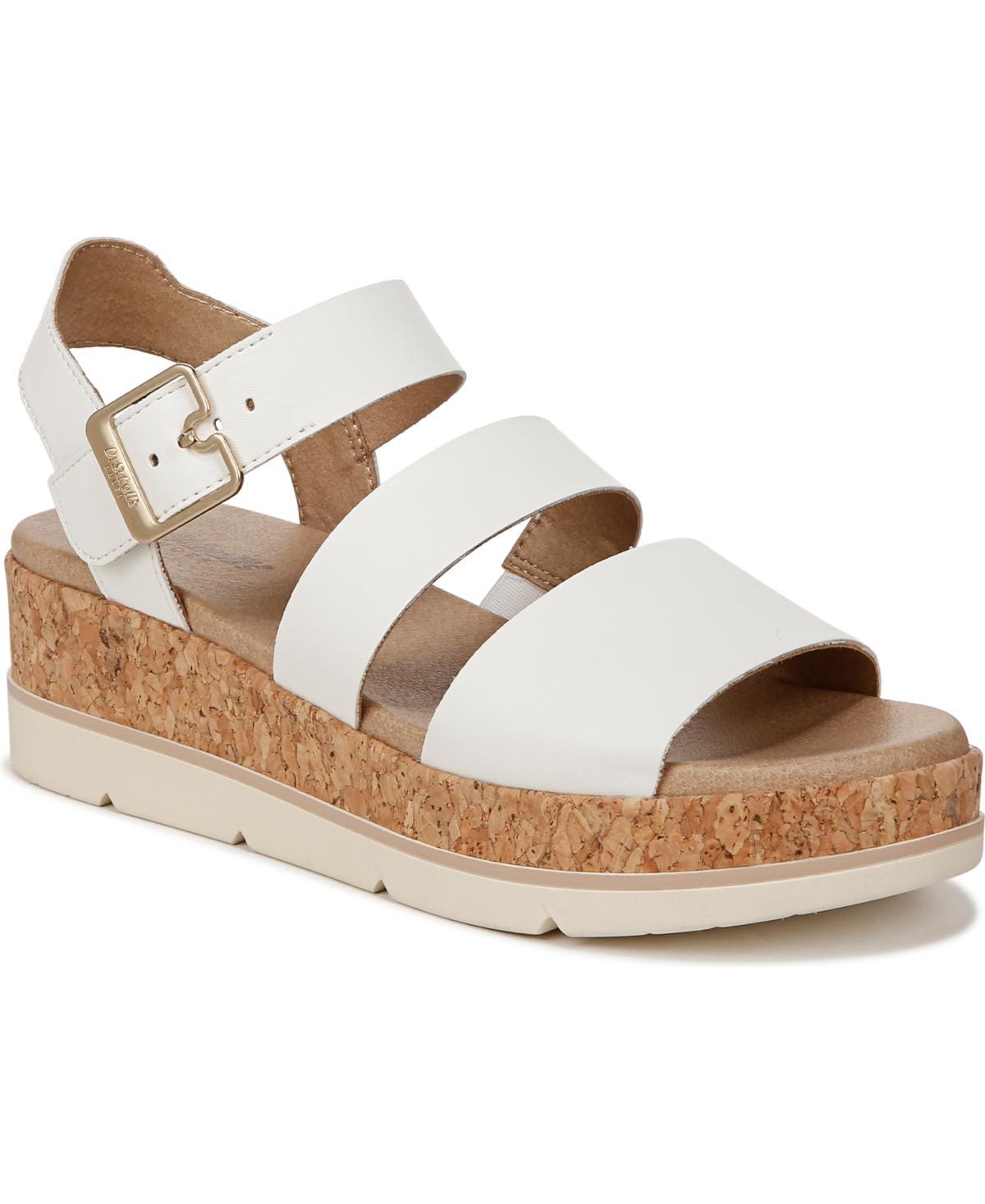 Dr. Scholl's Once Twice Women's Platform Sandals, Size: 7, Tawny Brown Product Image