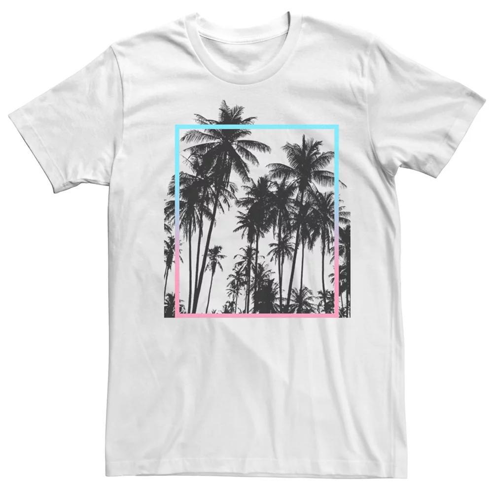 Mens Paradise Palms Neon Poster Tee Product Image