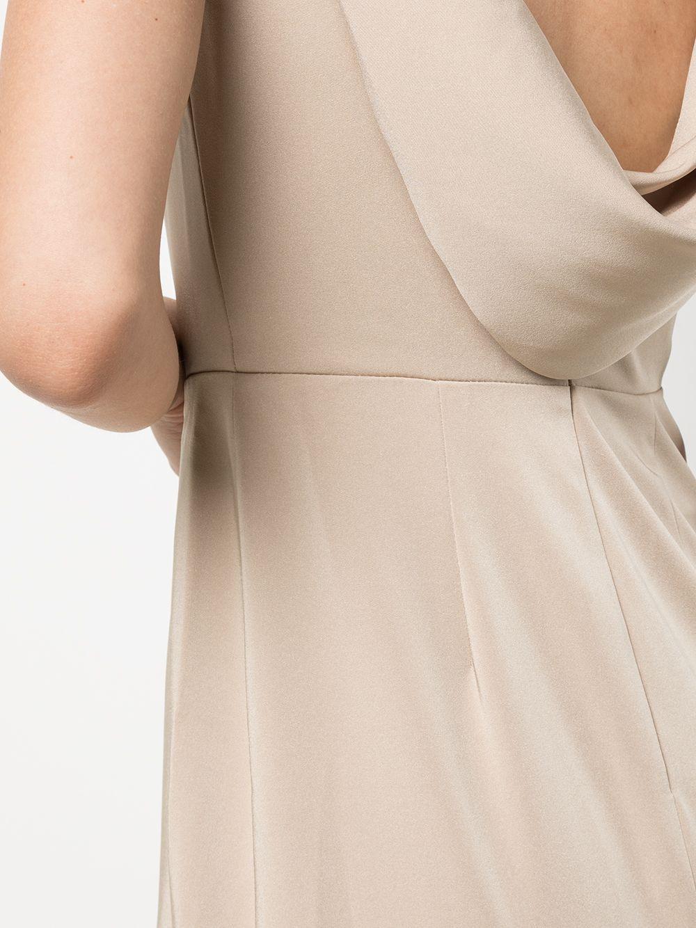 cowl-effect floor-length gown Product Image