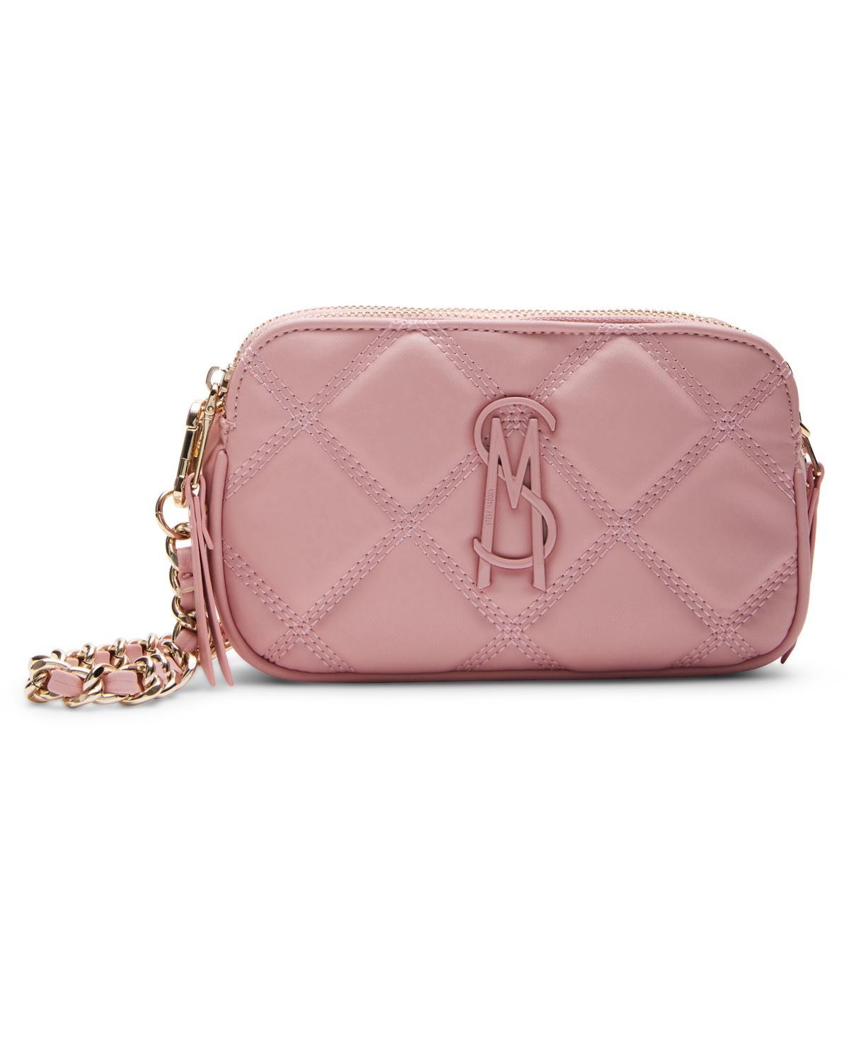 Steve Madden Solid Tonal Quilted Crossbody Bag Product Image
