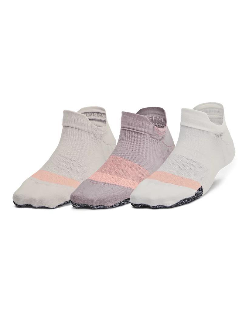 UA Breathe Womens 3-Pack No Show Tab Socks Product Image