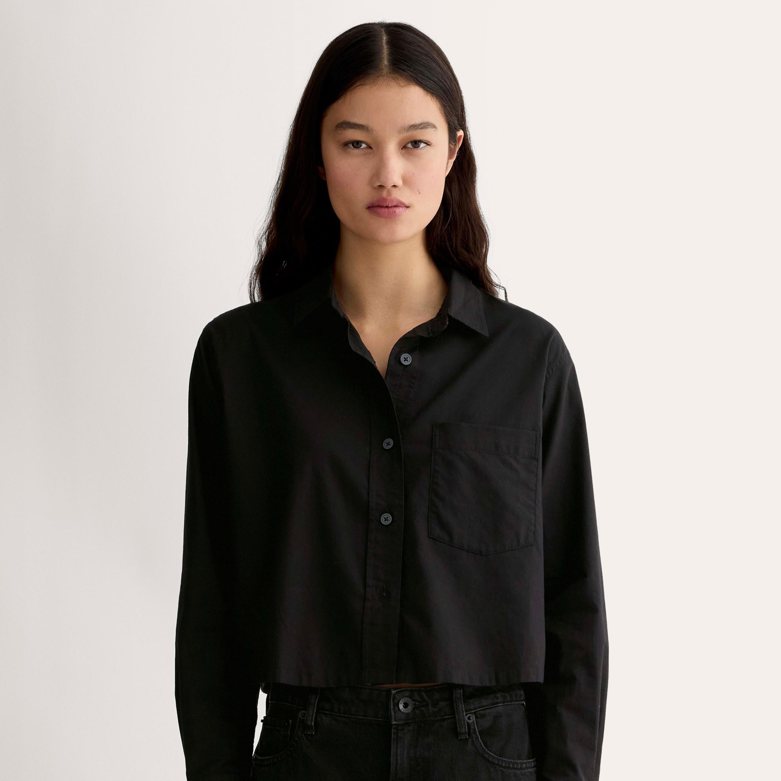 Womens Way-Short Shirt in Silky Cotton by Everlane Product Image