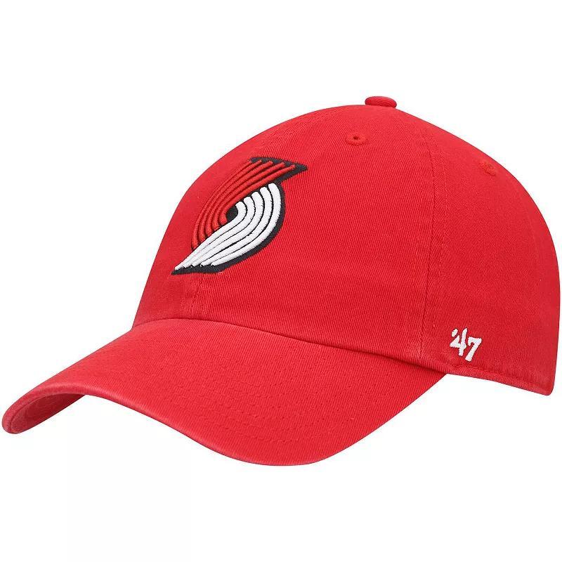 Mens 47 Portland Trail Blazers Logo Clean Up Adjustable Hat Product Image