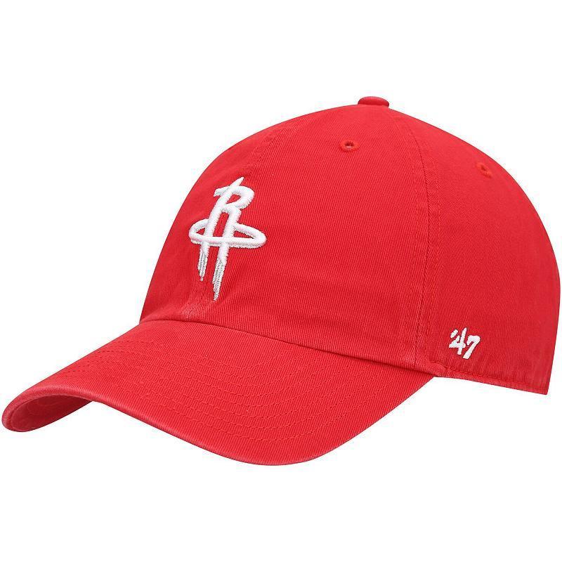 Mens 47 Houston Rockets Logo Clean Up Adjustable Hat Product Image