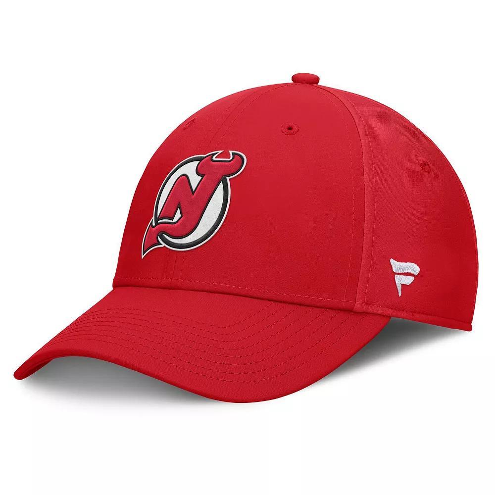 Men's Fanatics Red New Jersey Devils Core Elevated Speed Flex Hat, Size: Medium/Large, Nhl Red Product Image