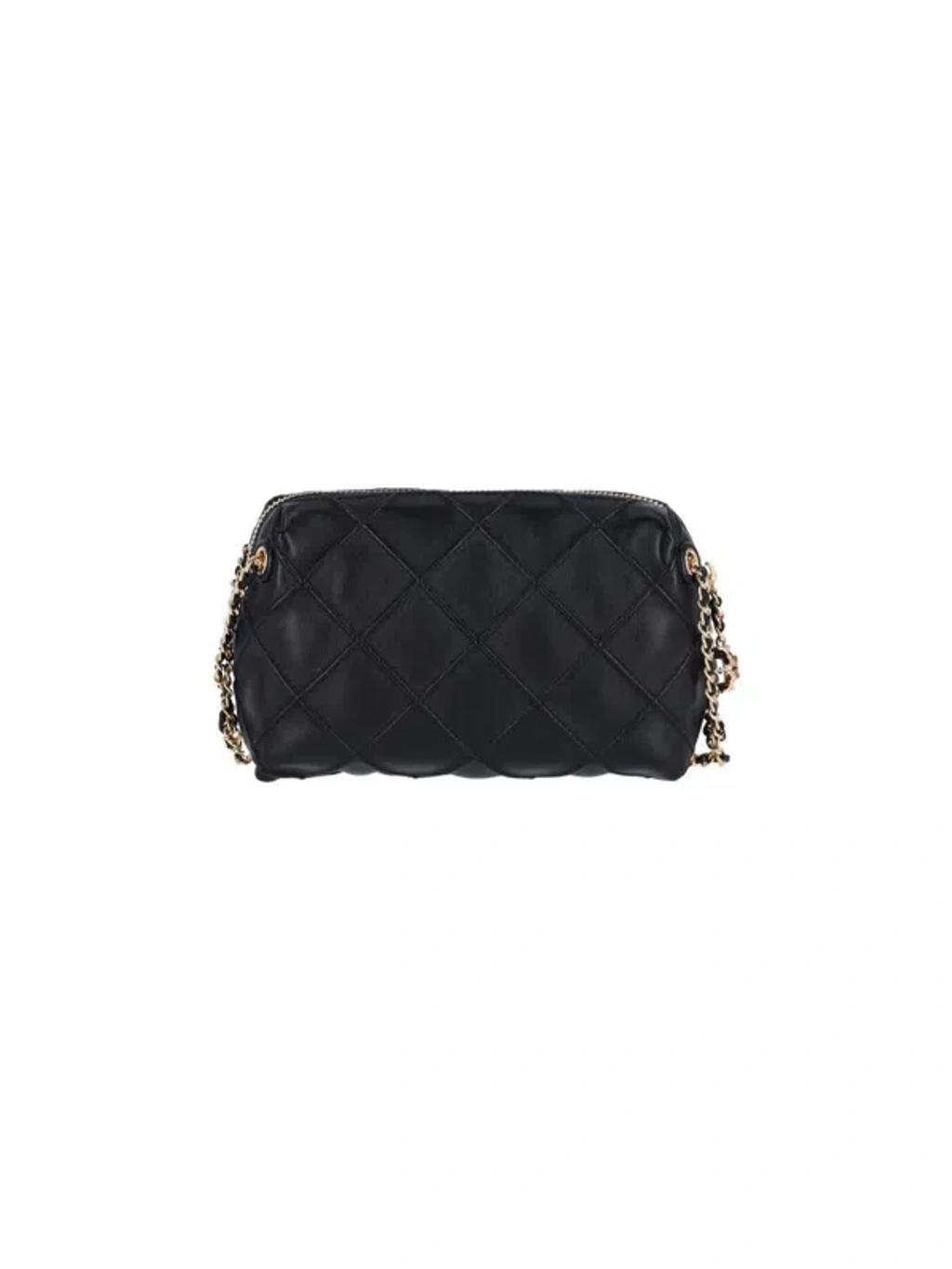 TORY BURCH Fleming Small Crossbody Bag Crossbody Bags Black Product Image