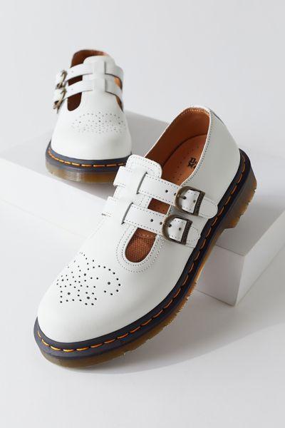 Dr. Martens Womens 8065 Mary Jane Buckle Leather Shoes Product Image