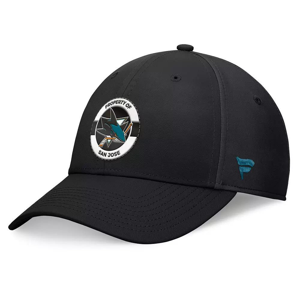 Men's Fanatics Black San Jose Sharks Authentic Pro Training Camp Flex Hat, Size: Large/XL, Sks Black Product Image