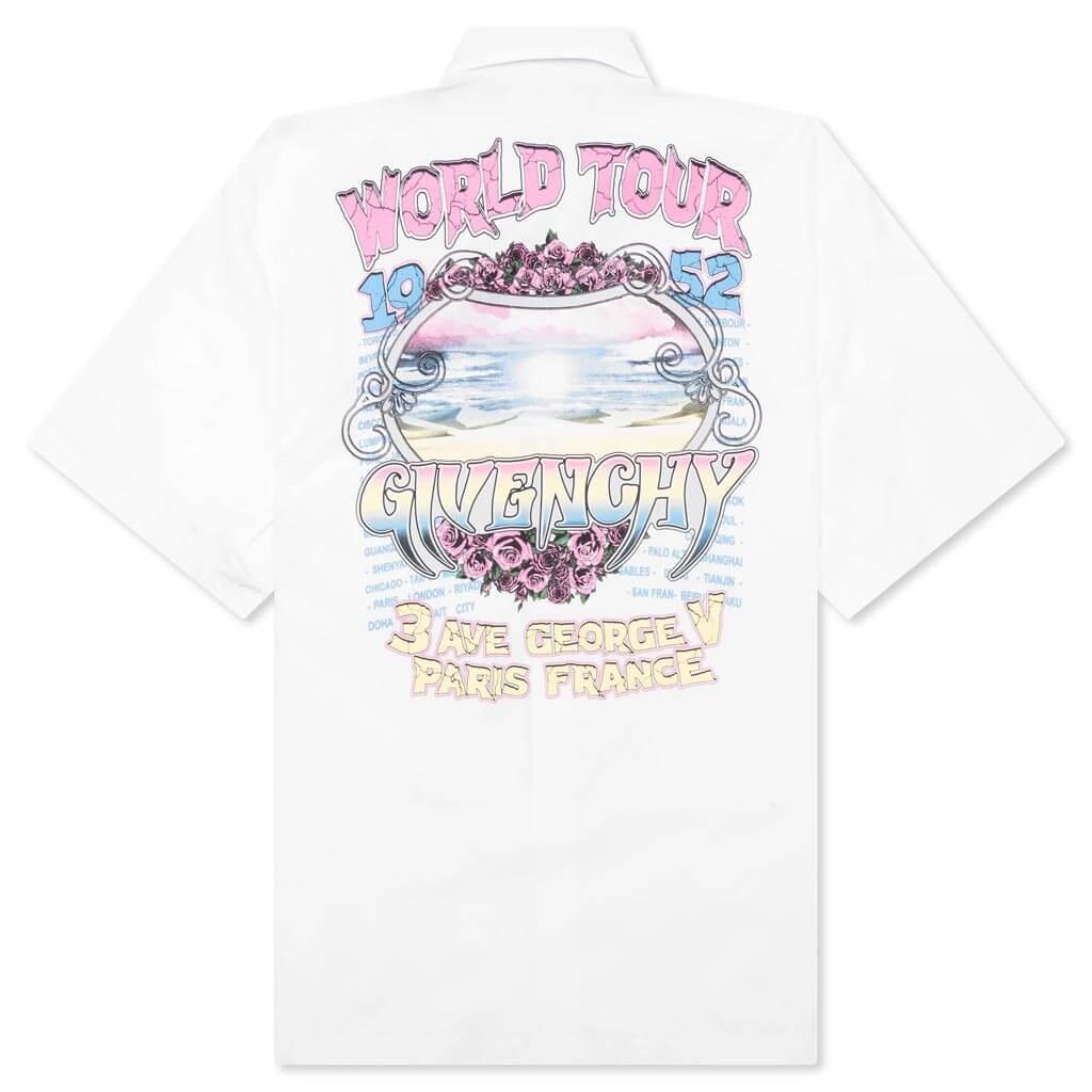 World Tour Shirt - White Male Product Image