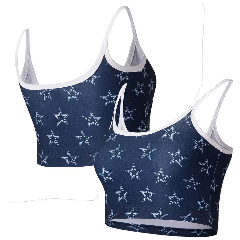 Women's Concepts Sport Navy Dallas Cowboys Gauge Lounge Bralette, Size: XL, Blue Product Image