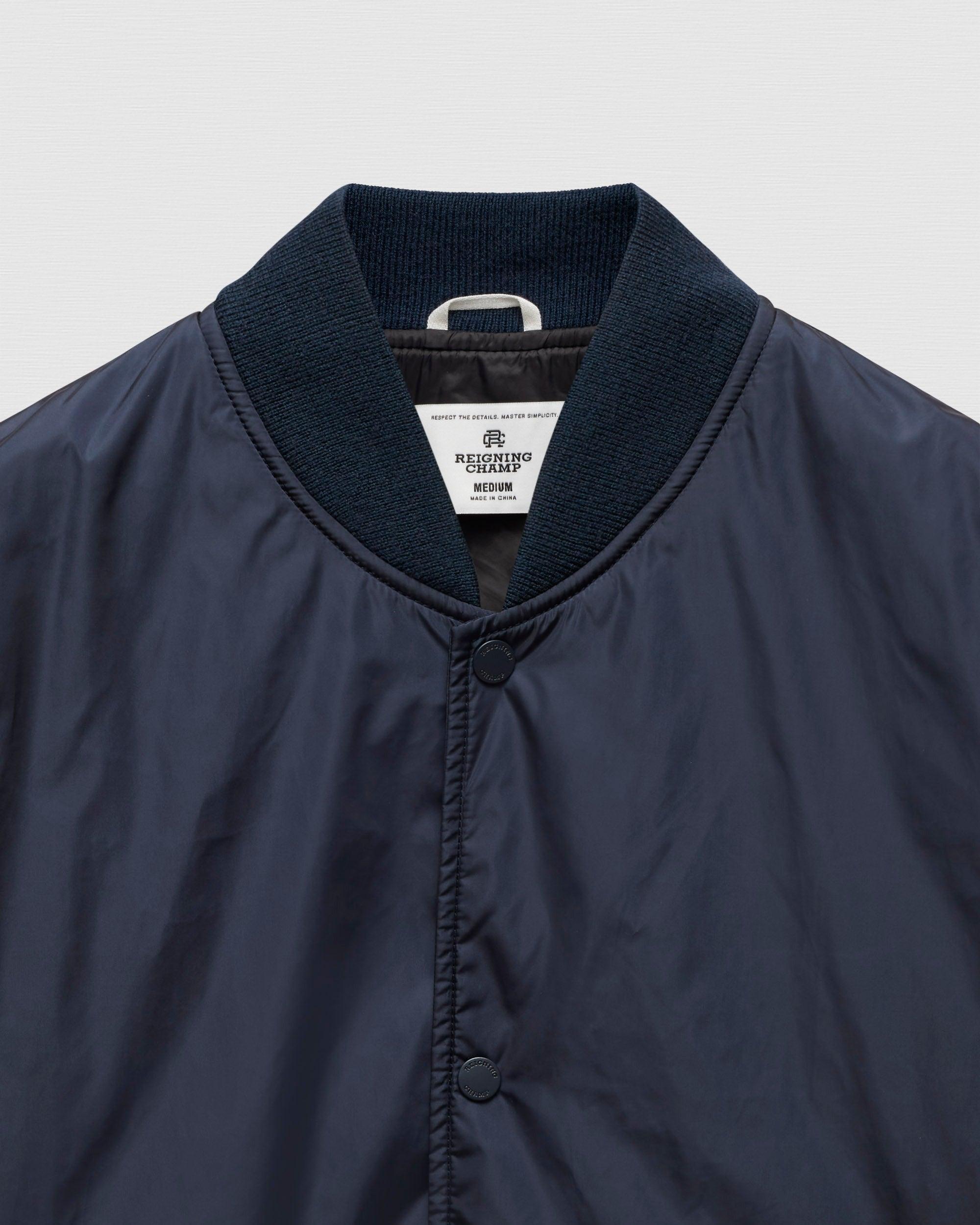 Econyl Satin Nylon Stadium Jacket Male Product Image
