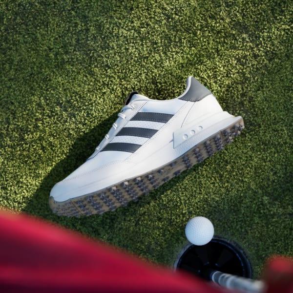 adidas S2G 24 Leather Spikeless Golf Shoes Cloud White 10.5 Mens Product Image
