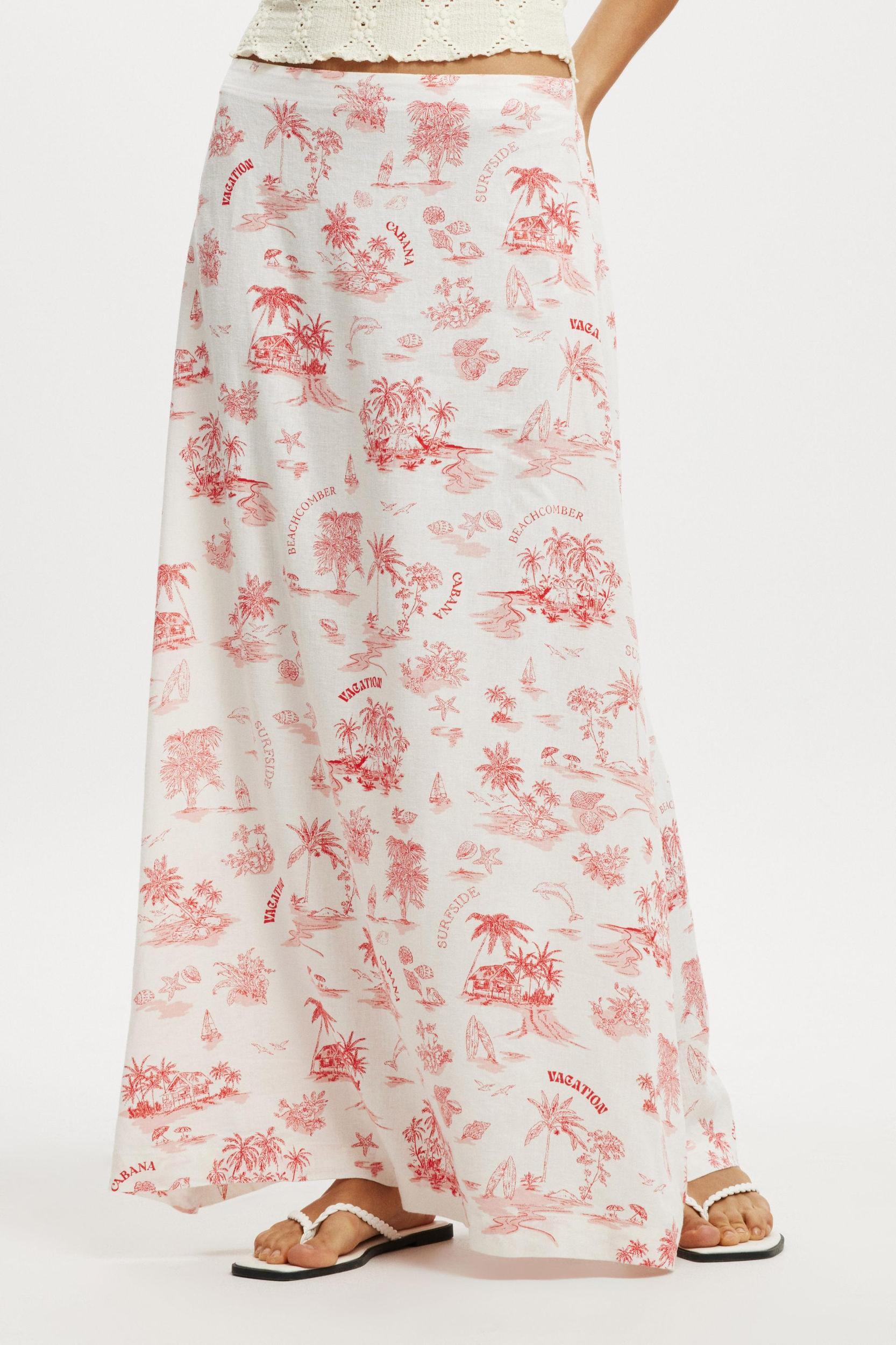 Haven Maxi A-Line Skirt Product Image