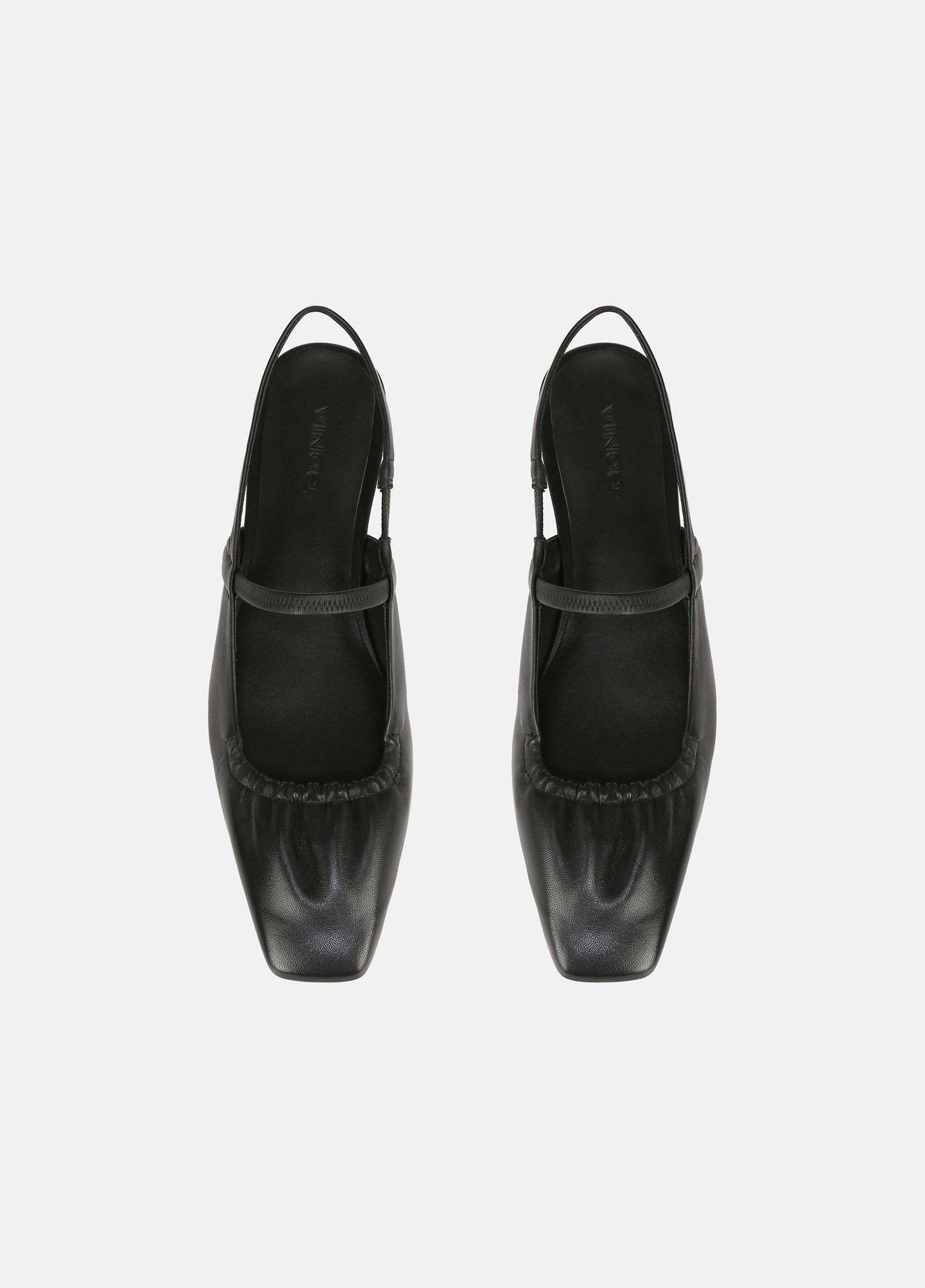 Venice Leather Slingback Flat Product Image