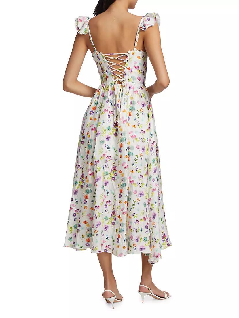 Wedelia Floral Bustier Dress Product Image