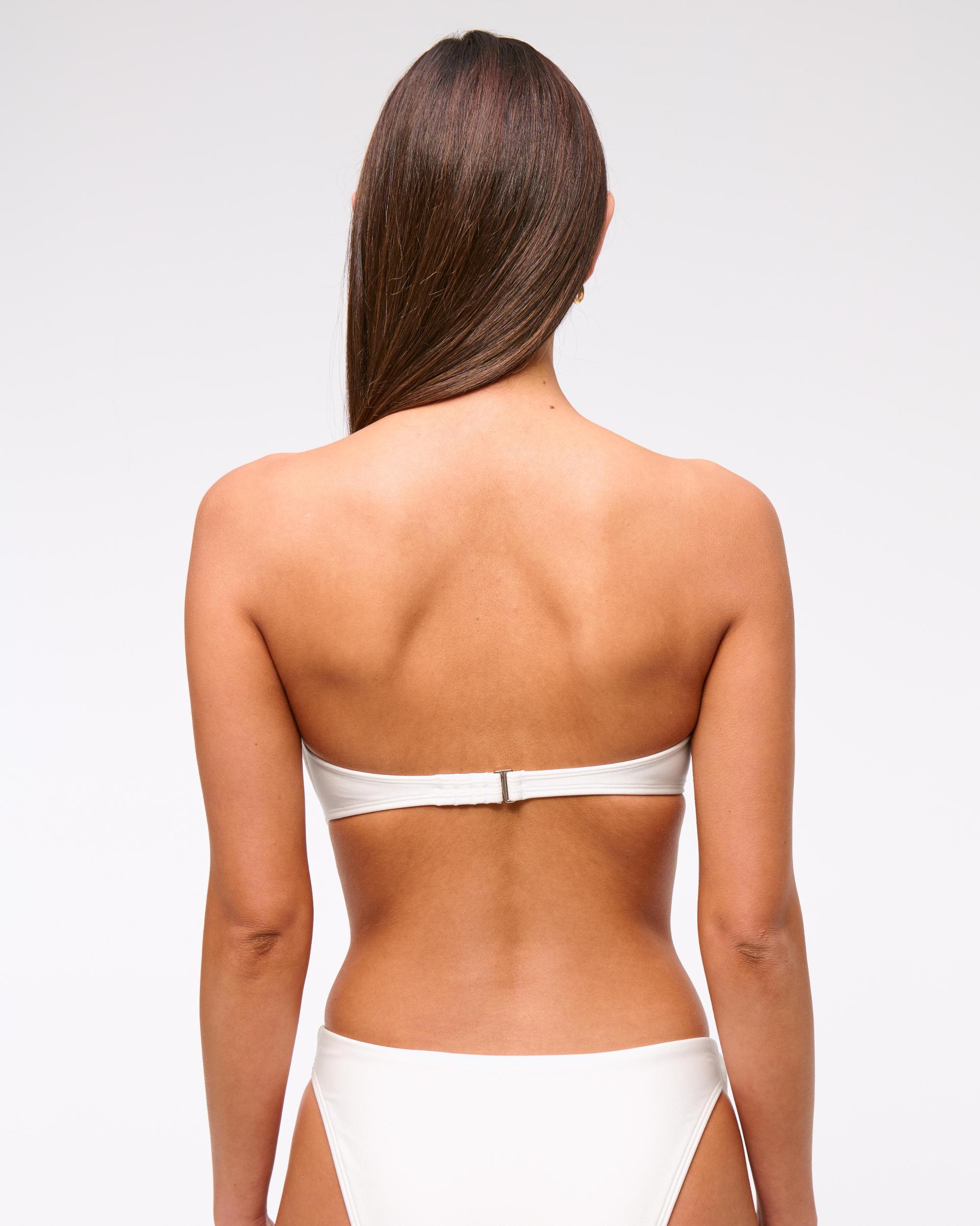 Rosette Bandeau Bikini Top Product Image