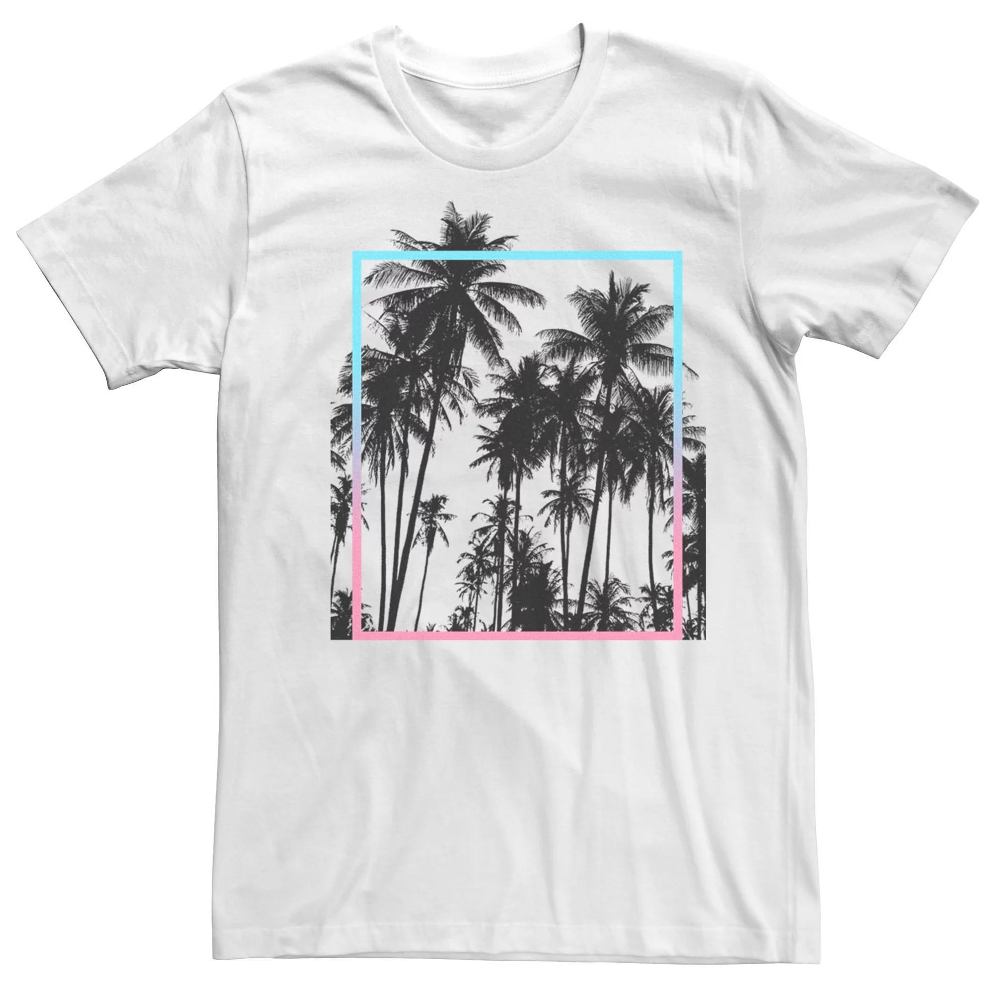 Mens Paradise Palms Neon Poster Tee Product Image
