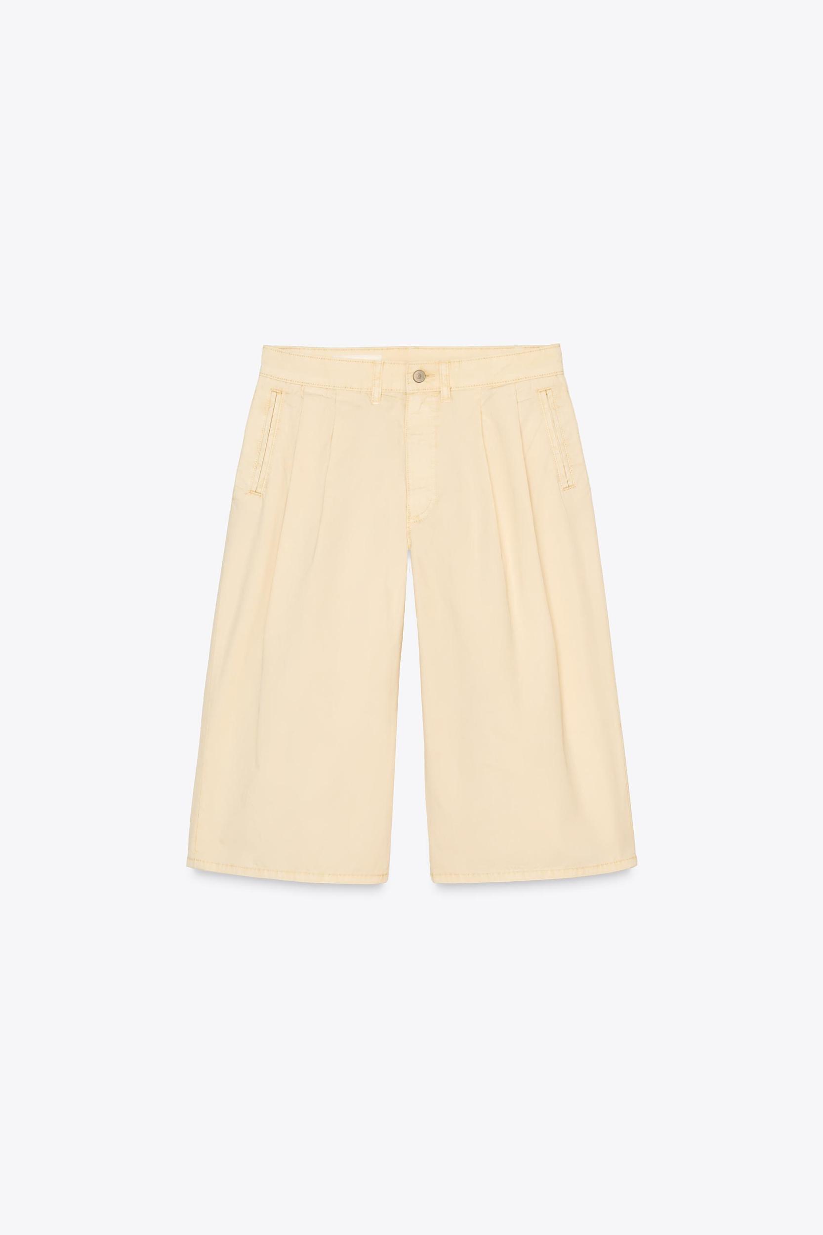 PLEATED JORTS Product Image