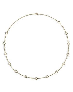 13-Stone Station Necklace in 18K Gold Product Image