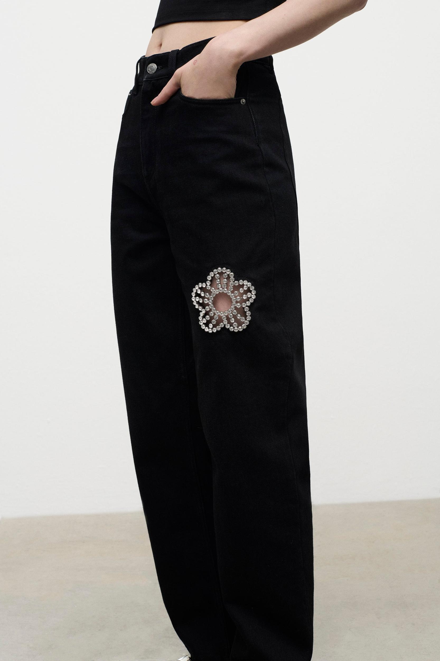 Crystal Flower Jean Product Image