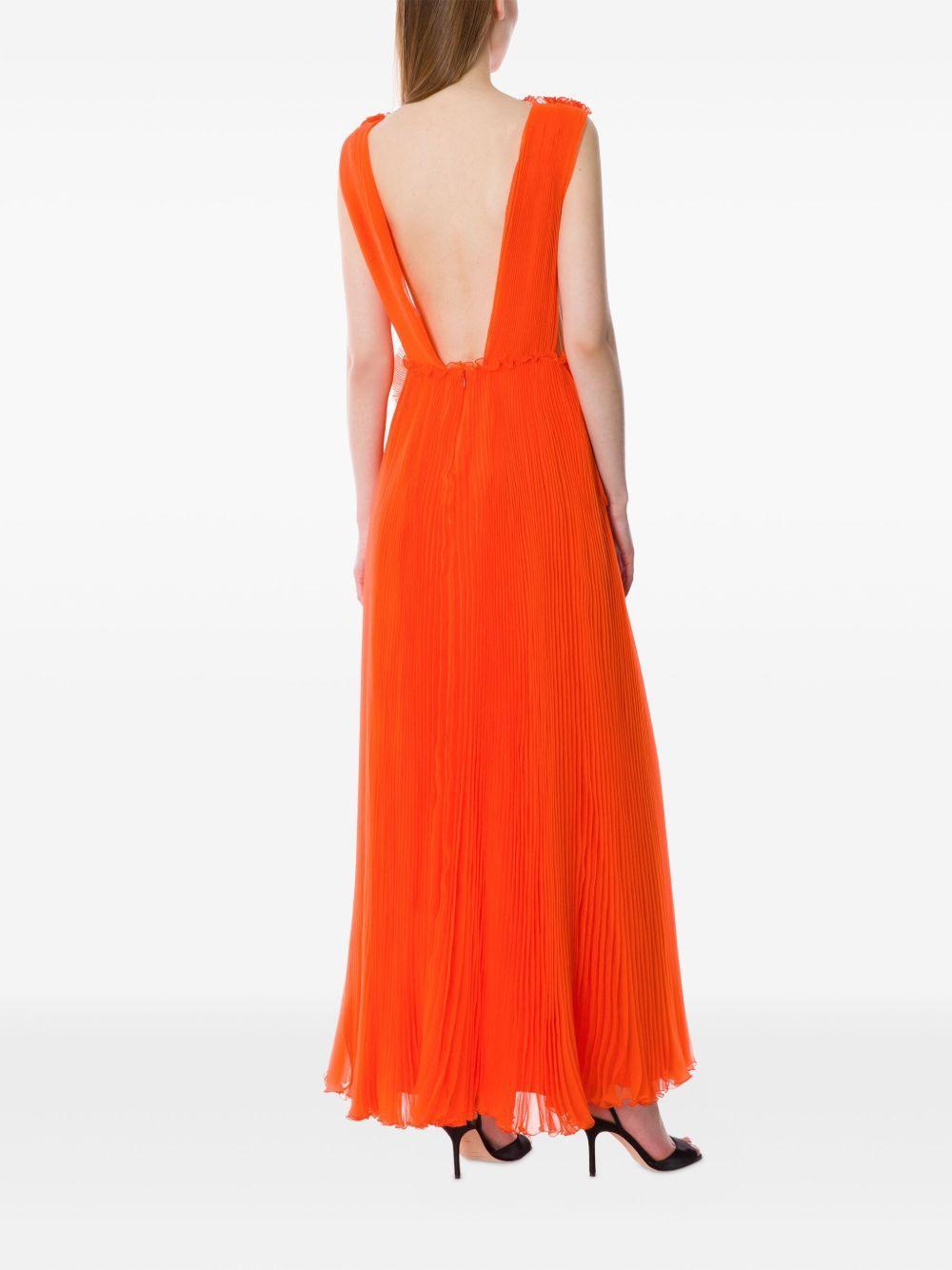 plissé maxi dress Product Image
