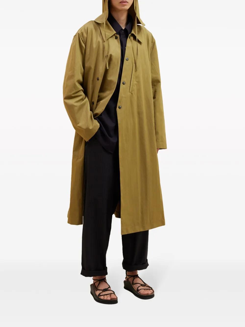asymmetric trench coat Product Image