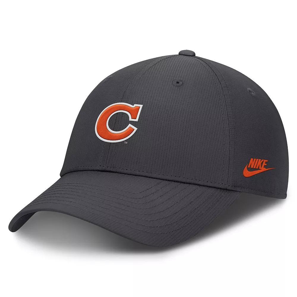 Mens Nike Charcoal Clemson Tigers Core Rise Vault Performance Adjustable Hat Product Image