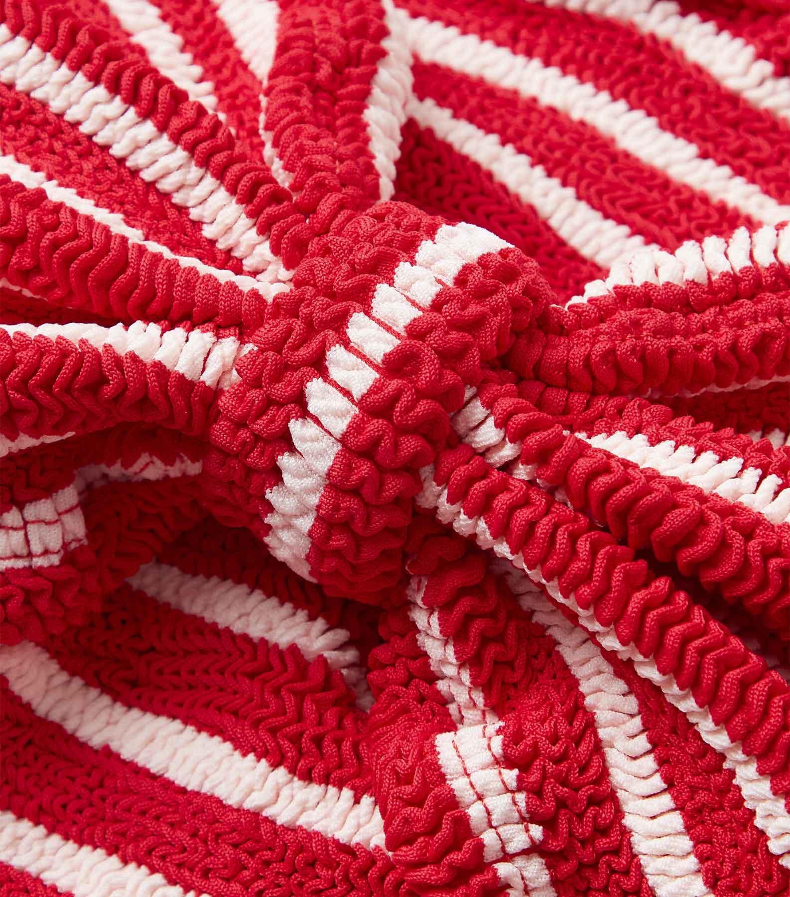 Jean Bikini - Red/White Stripe Product Image