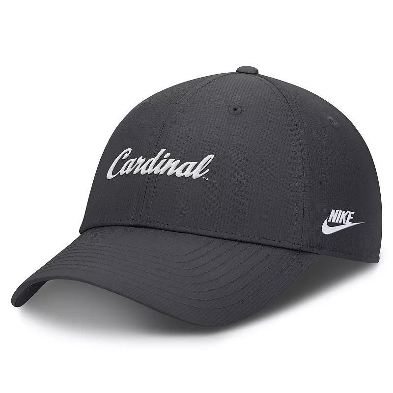 Mens Nike Charcoal Stanford Cardinal Core Rise Vault Performance Adjustable Hat Product Image