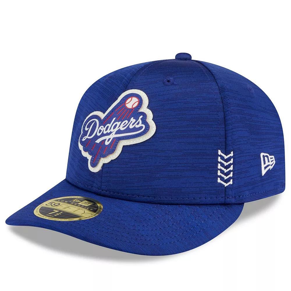 Men's New Era  Royal Los Angeles Dodgers 2024 Clubhouse Low Profile 59FIFTY Fitted Hat, Size: 7 7/8, Blue Product Image