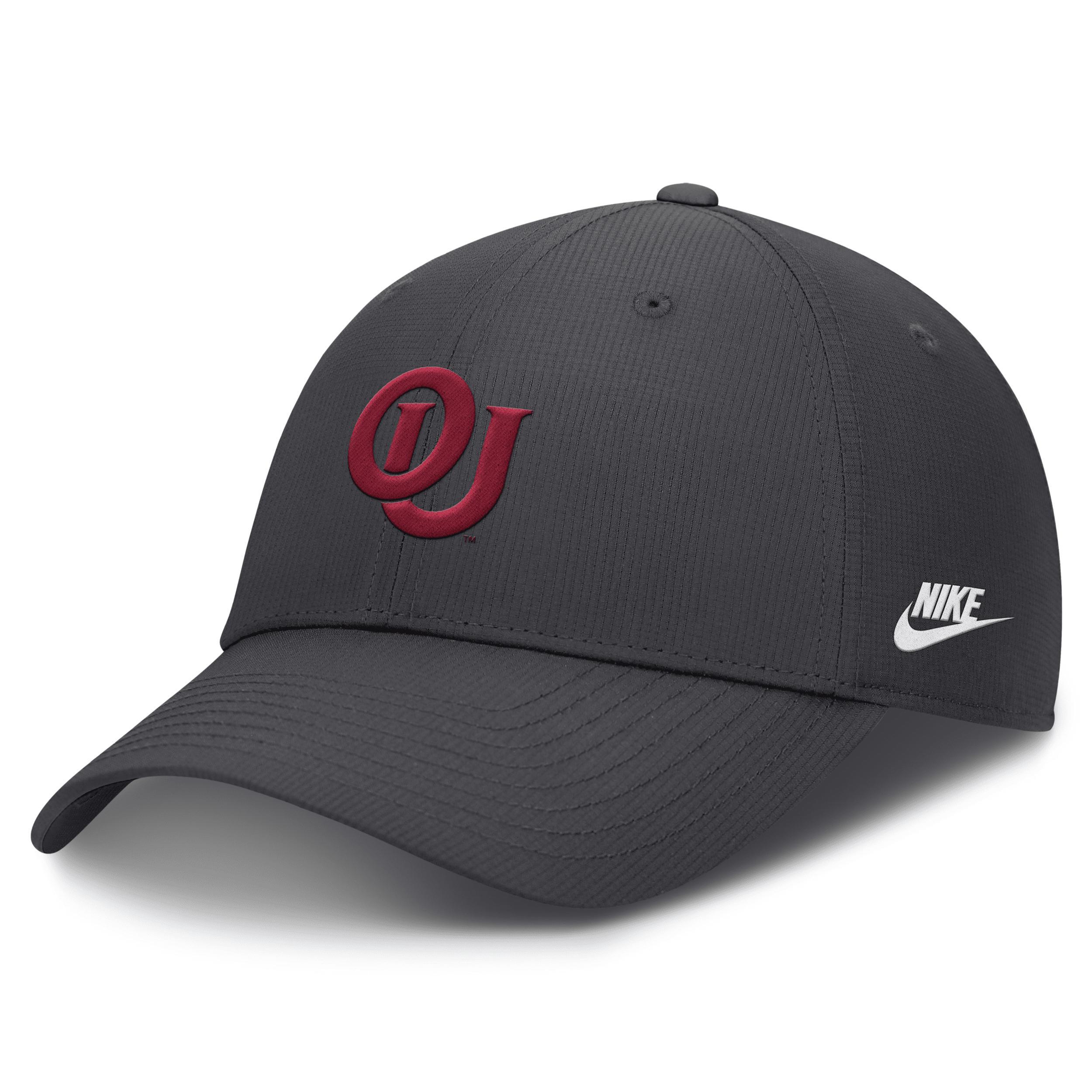 Mens Nike Charcoal Oklahoma Sooners Core Rise Vault Performance Adjustable Hat Product Image