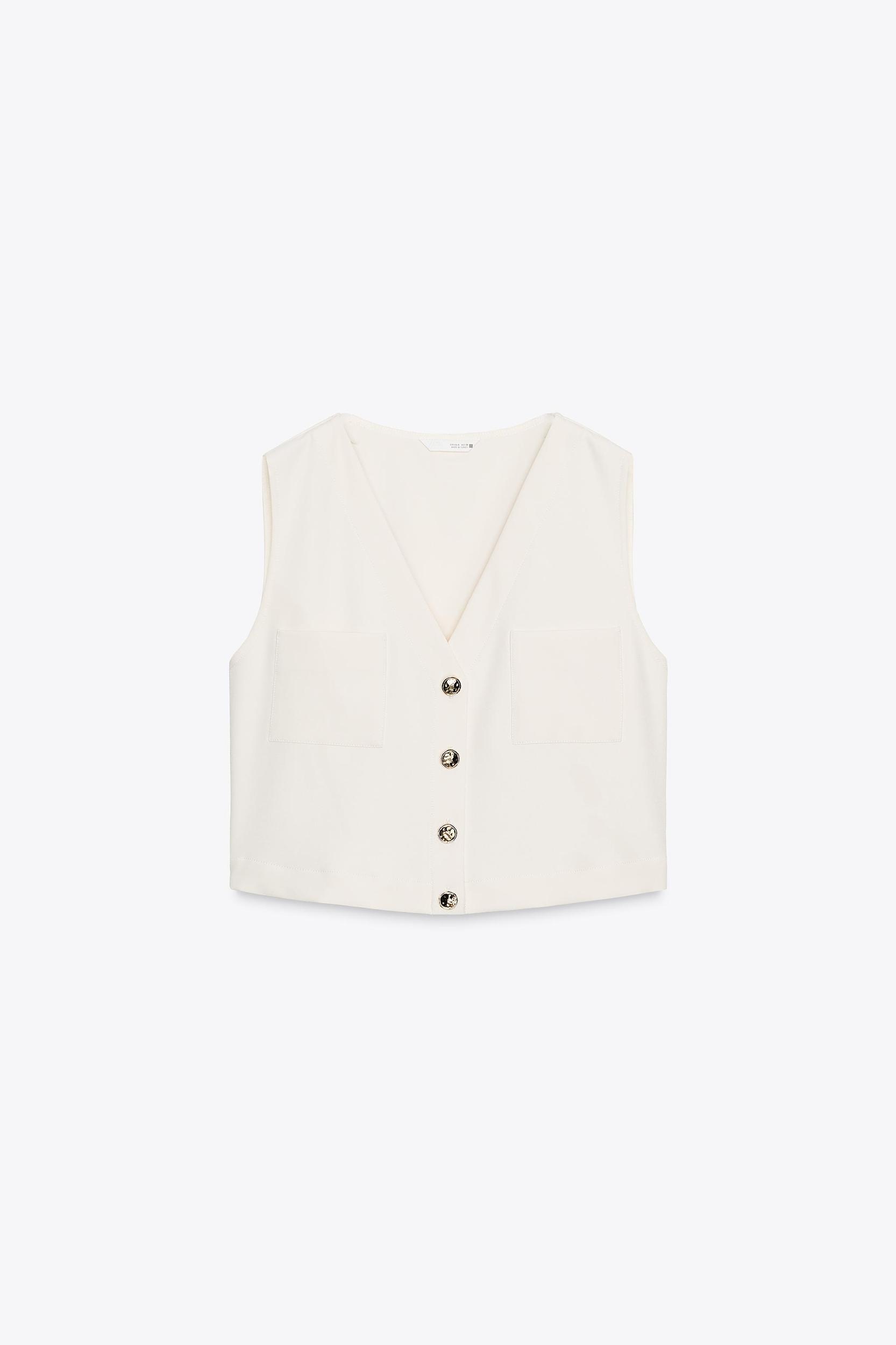 SLEEVELESS CREPE TOP Product Image