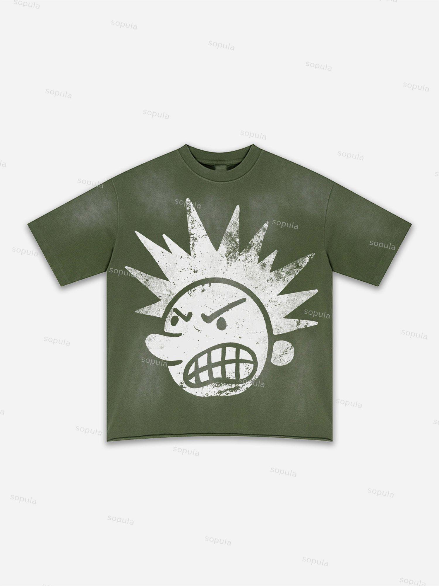 Coors Banquet Rodeo Print Washed T-shirt Product Image