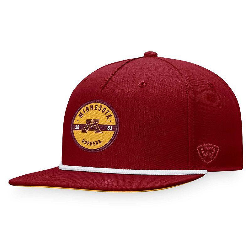 Men's Top of the World Maroon Virginia Tech Hokies Bank Hat, Red Product Image