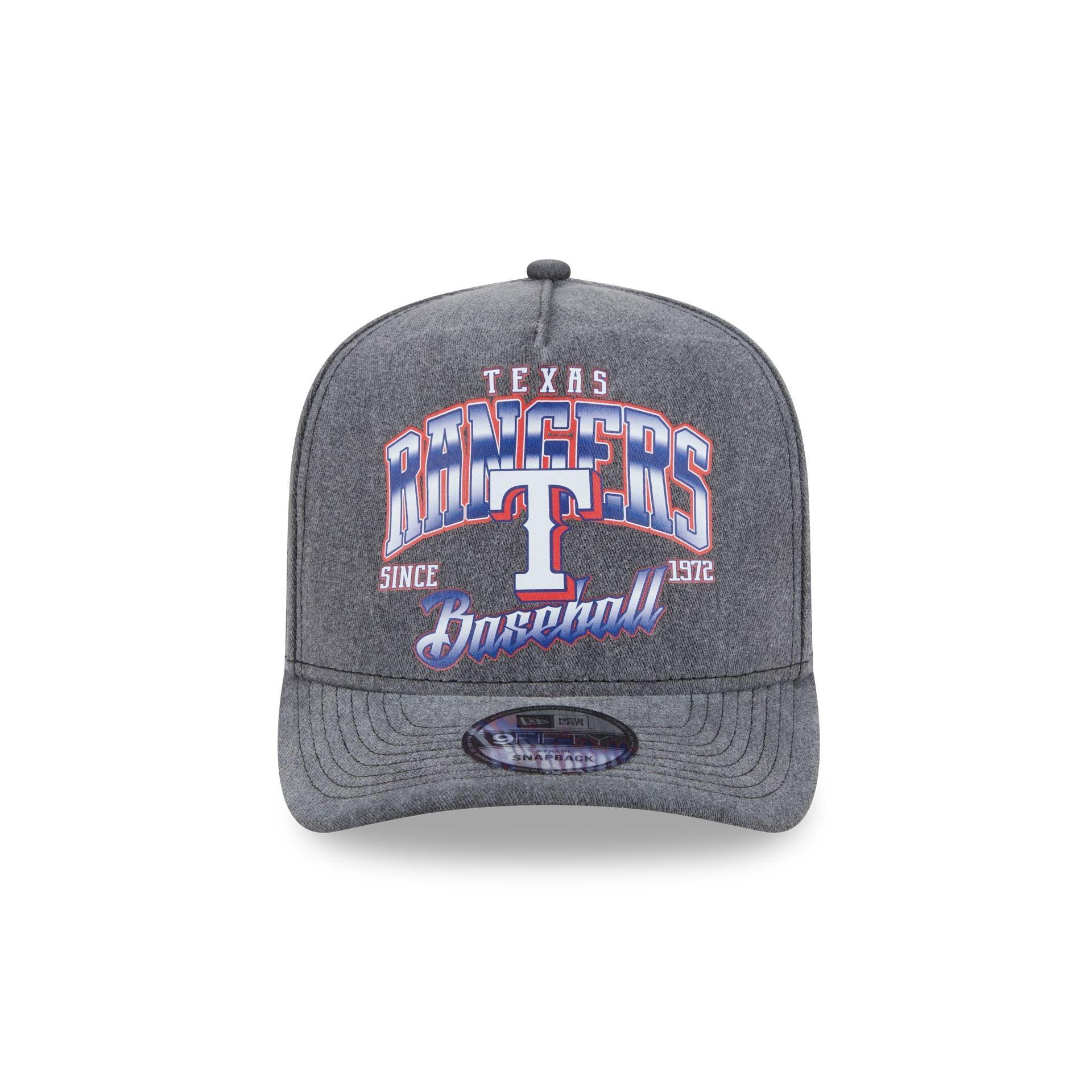 Texas Rangers Washed 9FIFTY A-Frame Snapback Hat Male Product Image