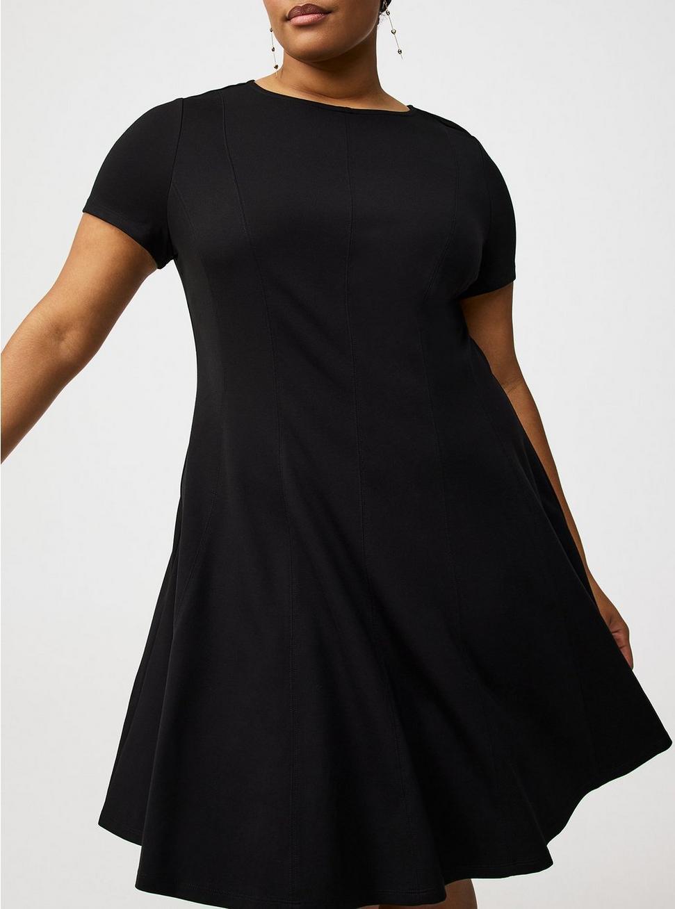 Mini Short-Sleeve Crew Dress Product Image