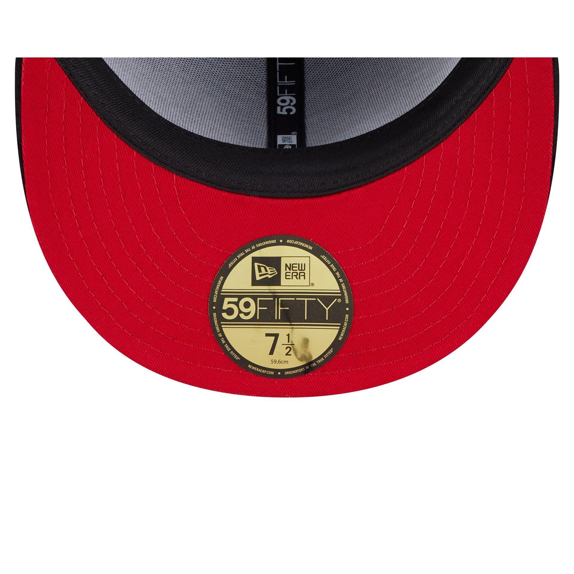San Francisco Giants Scarlet Basic 59FIFTY Fitted Hat Male Product Image