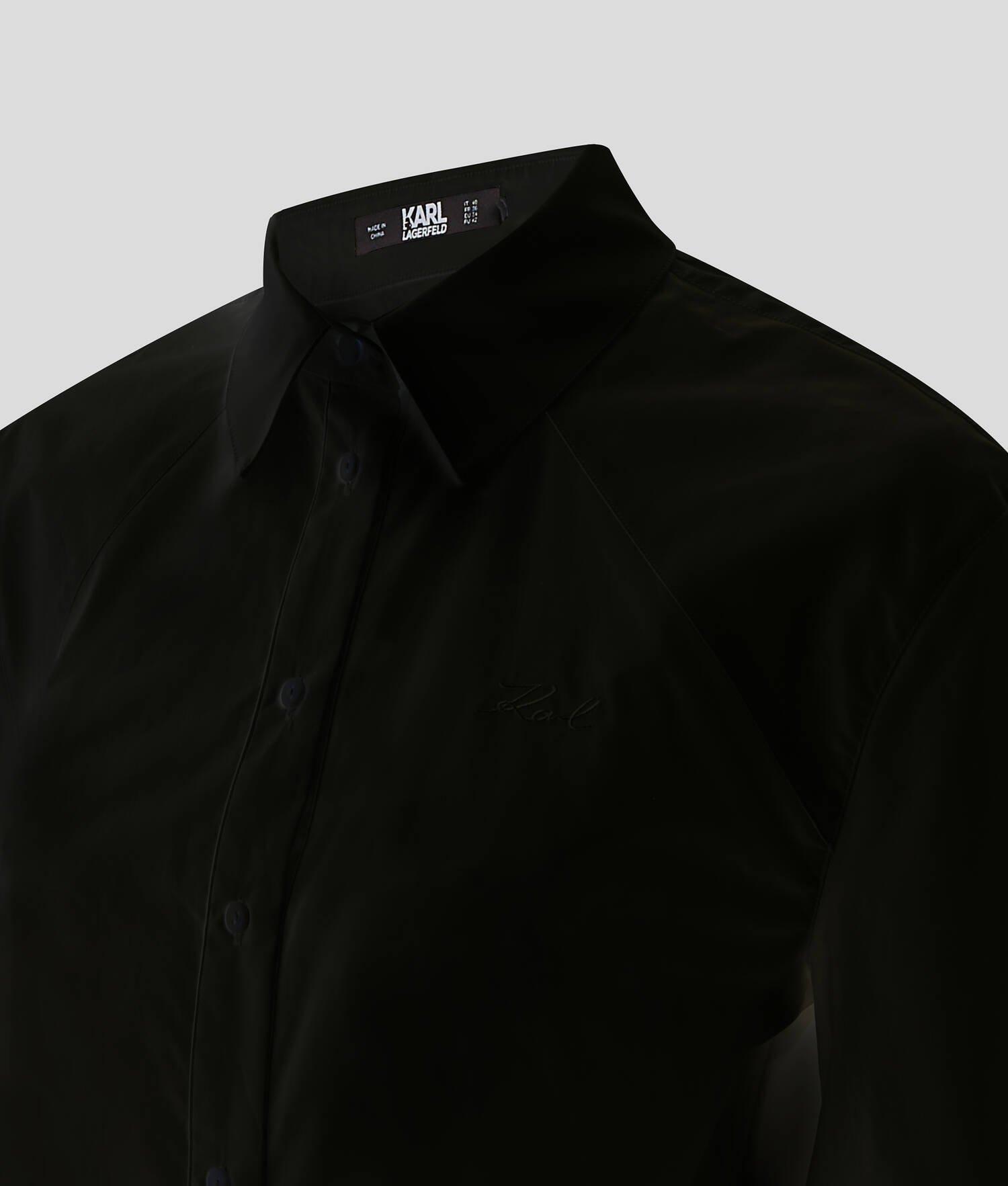 CROPPED D-RING POPLIN SHIRT Product Image