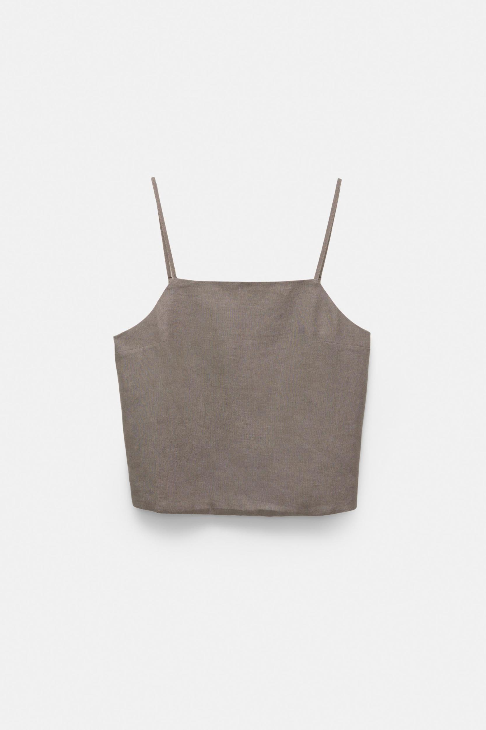 100% linen top Product Image